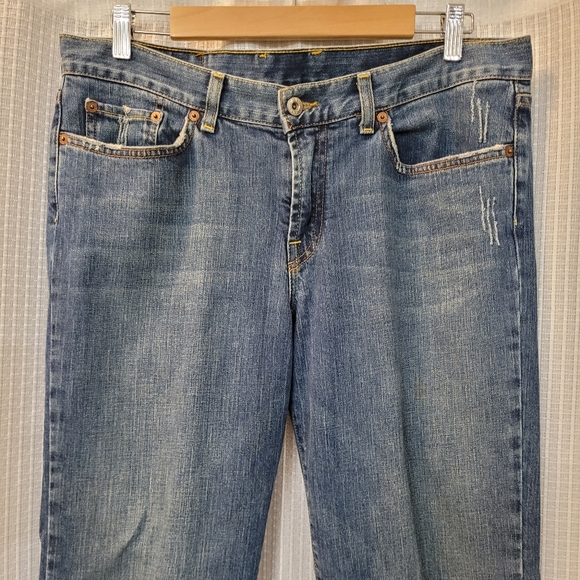 Lucky Brand Womens Sweet and Low Distressed Bootcut 14 31 - Picture 6 of 16